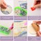 24 Pcs Marble Diamond Art Coasters Painting Coasters Ocean Marble Coasters Diamond Art Coasters Kit DIY Coasters with Cork Base for Outdoor Drinks Adults Kids Beginners DIY Crafts Supplies